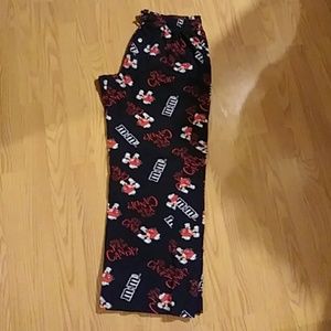 M&Ms pajama bottoms